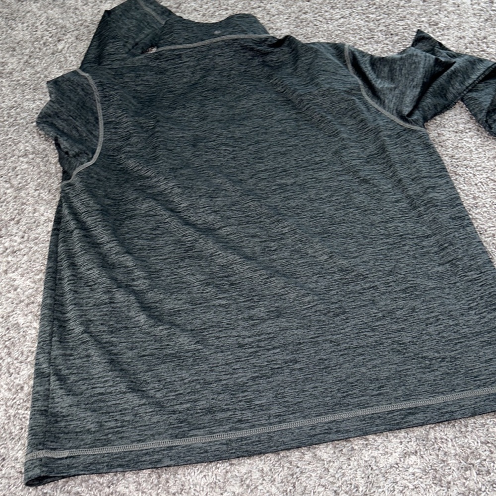 G. H. bass explorer gray pullover sweatshirt super soft dry fit long sleeve XL - Picture 5 of 8